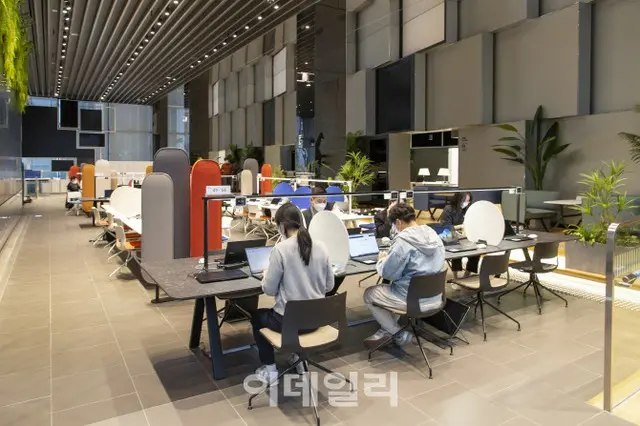 サムスン電子が自由に勤務できるスペース設置、社員は事務所生活を脱出＝韓国（画像提供:wowkorea）