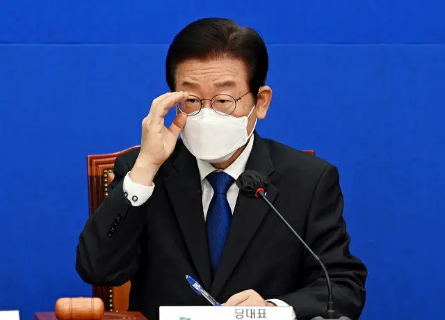 李在明、共に民主党代表（画像提供:wowkorea）