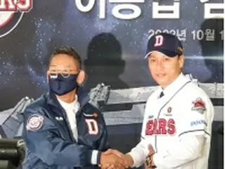 元巨人の李承ヨプ氏　韓国プロ野球・斗山監督に就任