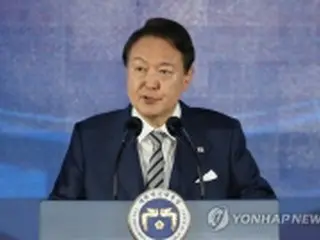 尹大統領「法秩序を正してこそ国民が自由享受」　警察の日記念式典で