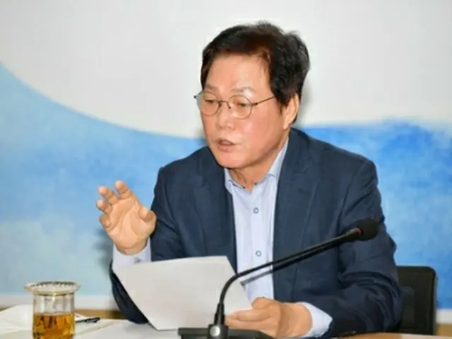 朴完洙・慶尚南道知事（同道提供）＝（聯合ニュース）≪転載・転用禁止≫