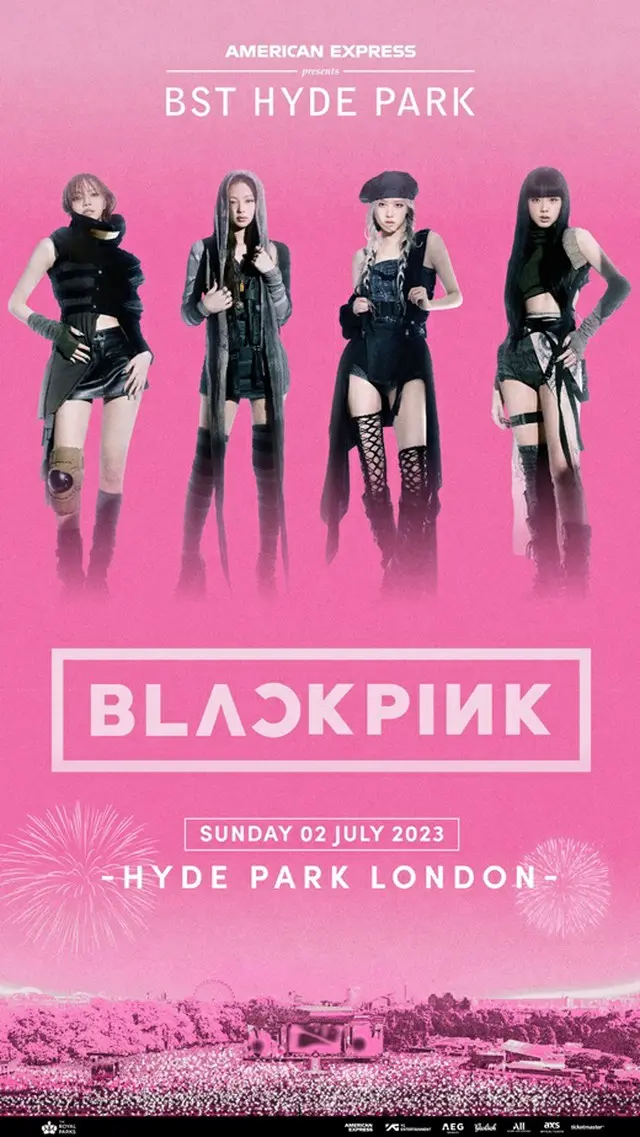 【公式】「BLACKPINK」、英国Music Festival「Hyde Park」に出演…K-POPアーティスト史上初（画像提供:wowkorea）