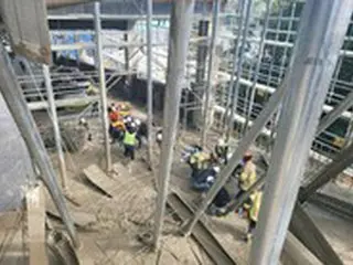 安城工事現場の墜落事故…死者は3人に