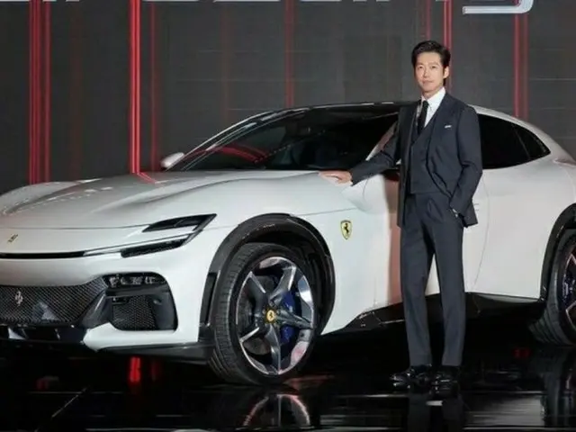 俳優ナムグン・ミン、5億6000万ウォンのフェラーリ新車と認証ショット…並外れた”ラグジュアリー”（画像提供:wowkorea）