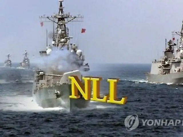 24日午前3時42分ごろ、北朝鮮の商船がNLLを侵犯し韓国側に入ったため、韓国軍が警告射撃を行った（コラージュ）＝（聯合ニュース）