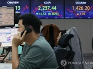 韓国総合株価指数　反発で始まる
