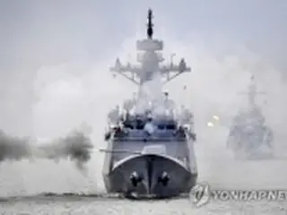 韓国海軍　黄海で米軍などと大規模合同訓練＝境界線での北挑発に対応