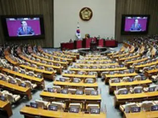 尹大統領、憲政史上まれな「野党の全面不参加」での施政演説＝韓国