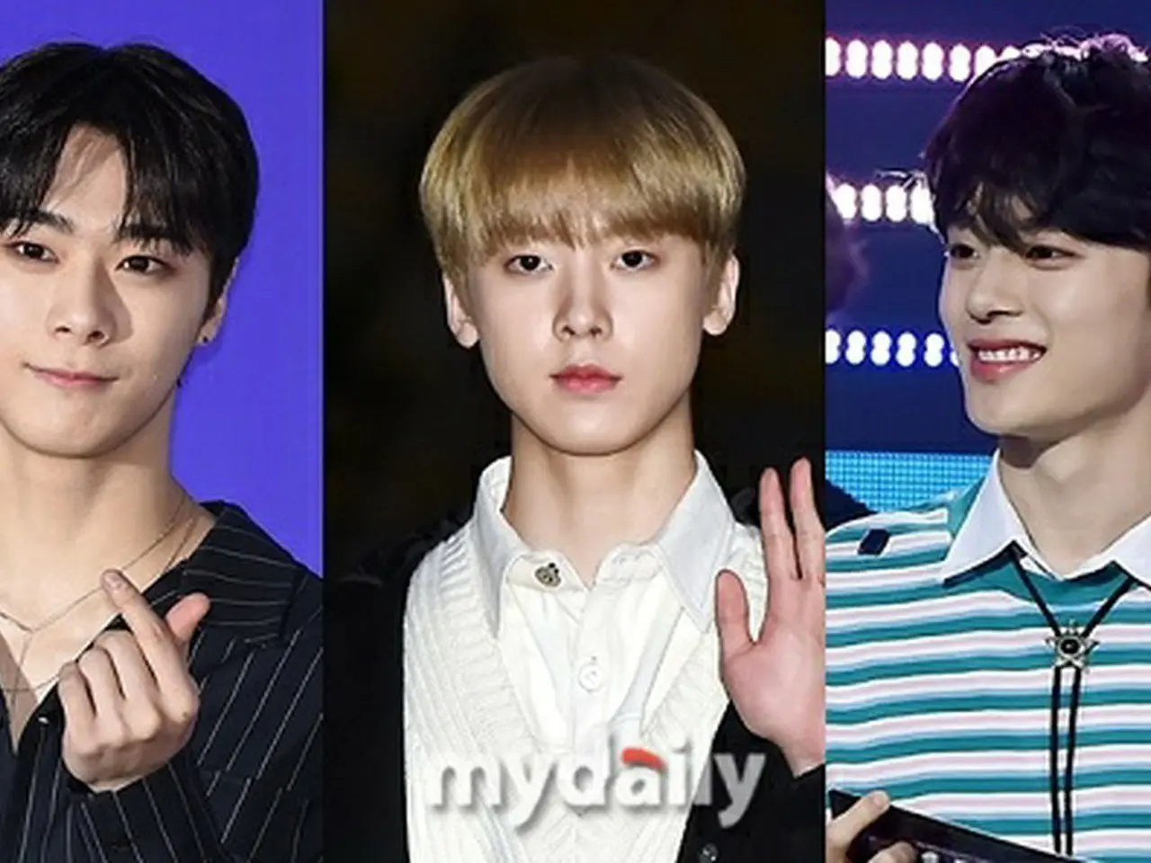 Astro GATE 6 パジャマ チャウヌ ムンビン ユンサナ ASTRO」チャウヌ＆ユンサナ、故ムンビンさんの追悼空間に手紙を