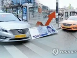 韓国・ソウルのタクシー　来年２月に値上げ＝１２月には深夜割増拡大