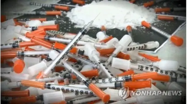 外国人による薬物犯罪が急増している＝（聯合ニュースTV）