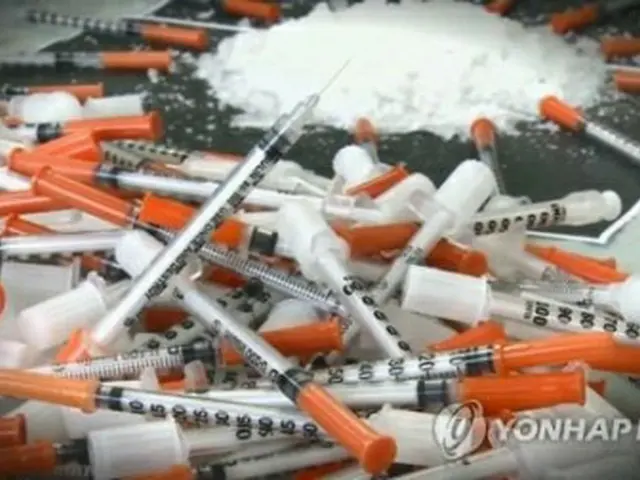 外国人による薬物犯罪が急増している＝（聯合ニュースTV）