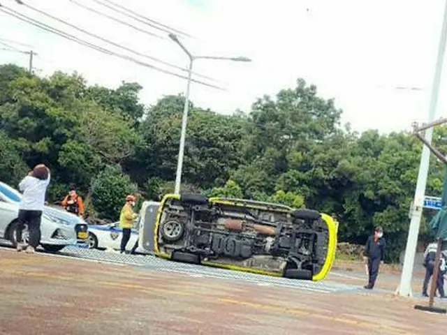 心停止の患者乗せた救急車、1トントラックと衝突...患者死亡・5人負傷＝韓国済州島（画像提供:wowkorea）