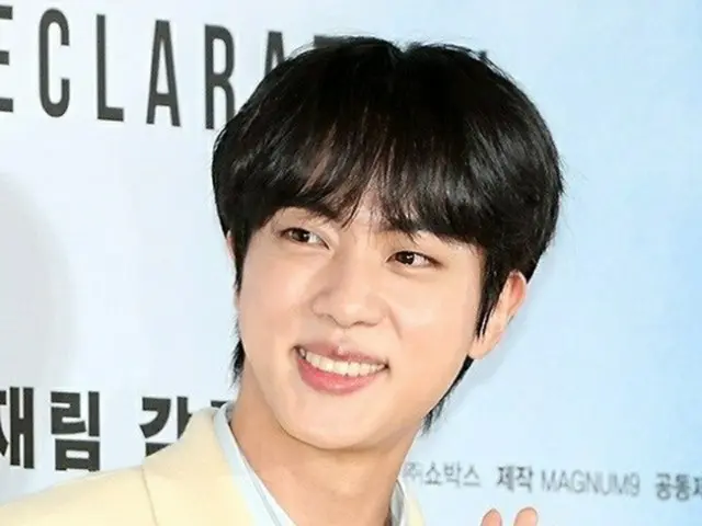 「BTS」JIN、「最も多く言及されたアーティスト」ソロで1位に！（画像提供:wowkorea）