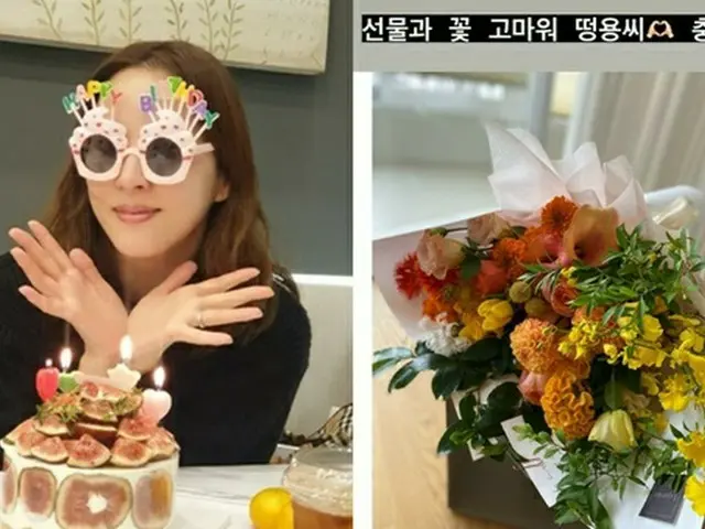 女優ハン・ヘジン、誕生日パーティーをする日常を公開（画像提供:wowkorea）