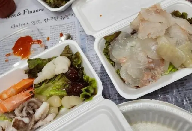 これが9万ウォン？ぼったくり刺身店告訴される＝韓国仁川（画像提供:wowkorea）