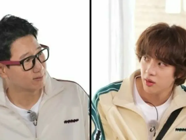 「BTS(防弾少年団)」のJIN、チ・ソクジンの座に欲?世界的スターの登場にメンバーから質問攻め=「ランニングマン」に出演(画像提供:wowkorea)