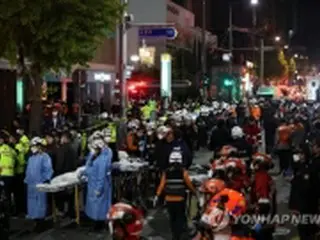 ２２０人超死傷の梨泰院事故　セウォル号沈没以来の惨事
