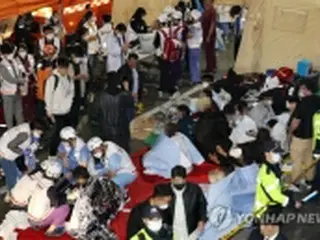 ソウル転倒事故の死者１５１人に　うち外国人は１９人＝消防当局