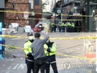 ソウル転倒事故　監視カメラ映像・ＳＮＳ動画分析へ＝韓国警察