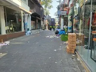＜W解説＞ソウル有数の繁華街が惨状に＝韓国・梨泰院の転倒事故