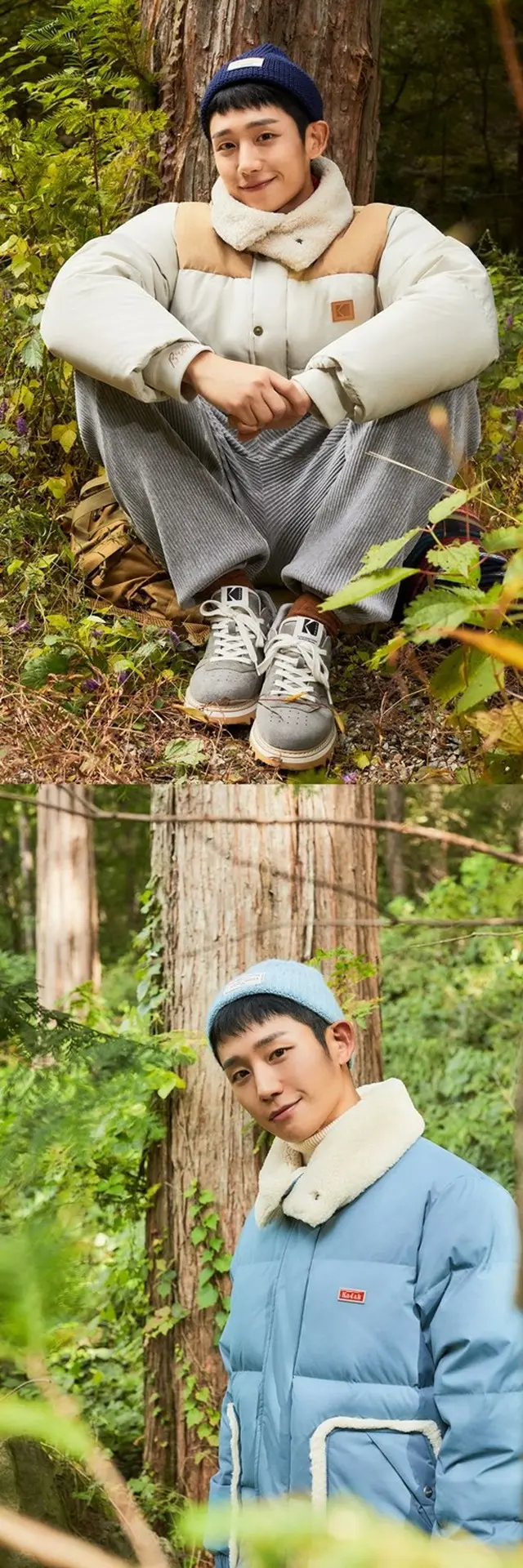 俳優チョン・へイン、少年美を披露…アウトドアブランドの冬画報（画像提供:wowkorea）