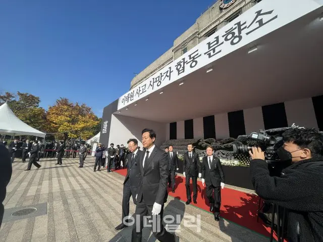 ＜梨泰院事故＞ソウル市長が合同焼香所を弔問…外部日程を全面キャンセル（画像提供:wowkorea）