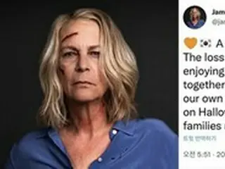 ＜梨泰院事故＞「ハロウィン」シリーズの米女優、犠牲者に哀悼の意