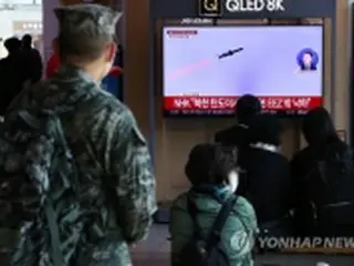 北朝鮮　ＩＣＢＭ推定の１発・短距離ミサイル２発発射＝韓国軍