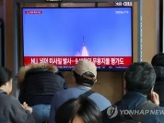 北の長距離弾道ミサイル　高度１９２０キロ・速度マッハ１５で飛行＝韓国軍