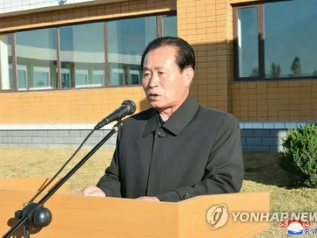 朴正天（パク・ジョンチョン）党書記（軍事担当）＝（朝鮮中央通信＝聯合ニュース）≪転載・転用禁止≫