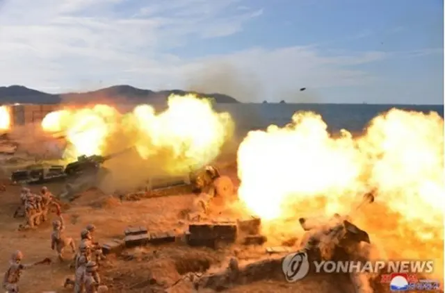 北朝鮮は9月25日から10月9日まで戦術核運用部隊による軍事訓練を行った（資料写真）＝（朝鮮中央通信＝聯合ニュース）≪転載・転用禁止≫