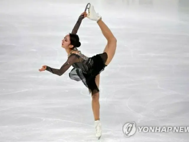 韓国フィギュア女子の金芸林＝（聯合ニュース）