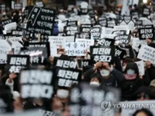 韓国与党「追悼装った扇動」　政権退陣求めた集会への野党関与を主張