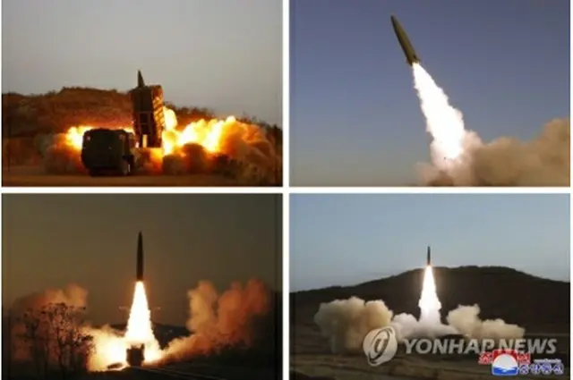北朝鮮の朝鮮中央通信によると、朝鮮人民軍総参謀部は７日、「２日から５日まで対応軍事作戦を断行した」と発表した＝（聯合ニュース）≪転載・転用禁止≫