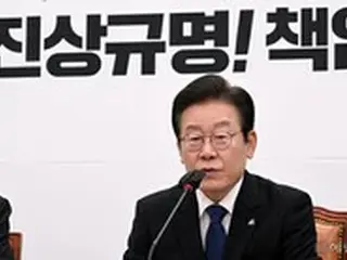 ＜梨泰院事故＞韓国野党代表「特別検察捜査を論議する時」…「首相の辞任など国政の全面的刷新が必要」