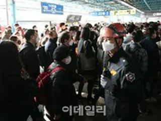 脱線したムグンファ号、復旧完了し正常運行…韓国鉄道公社が謝罪