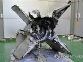 韓国軍が回収の北朝鮮ミサイル残骸　地対空SA5と判明