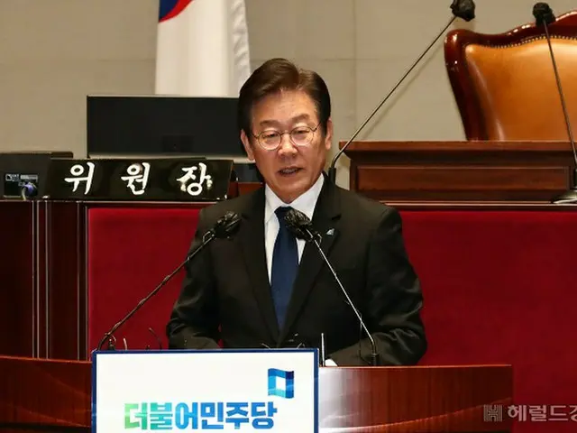 李在明、共に民主党代表（画像提供:wowkorea）