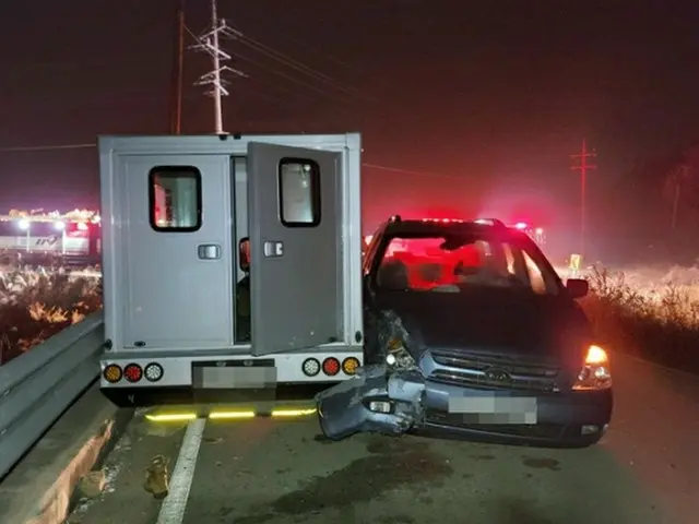 飲酒運転の車、警戒勤務していた軍用車両に衝突…軍人1人死亡、2人負傷＝韓国（画像提供:wowkorea）