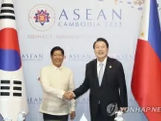 韓国・フィリピン首脳会談　尹大統領「原発・防衛産業で協力期待」