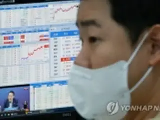 韓国総合株価指数　小幅続伸で始まる
