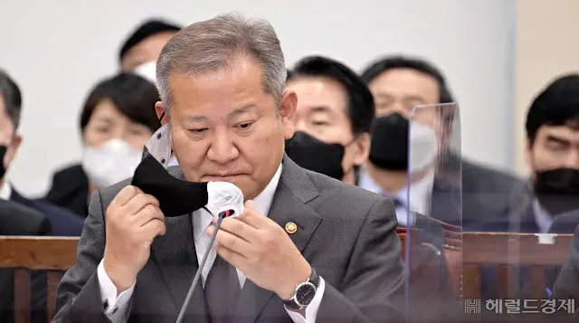 韓国のイ・サンミン（李祥敏）行政安全相（画像提供:wowkorea）