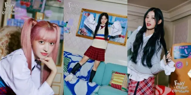 「NMIXX」リリー、ヘウォン、ジニ、3人3色のラブリーなビジュアル公開（画像提供:wowkorea）