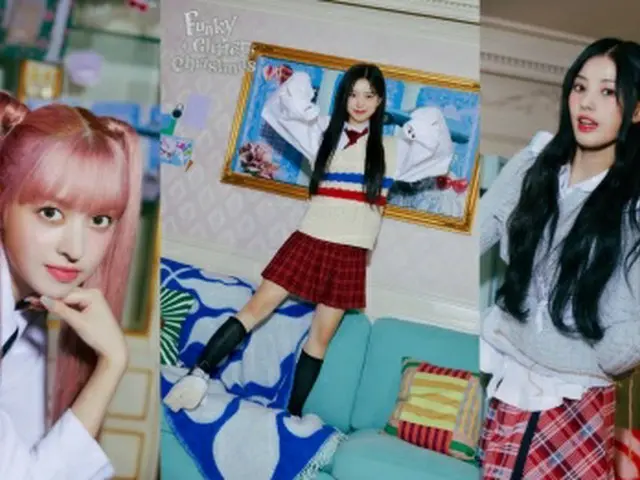 「NMIXX」リリー、ヘウォン、ジニ、3人3色のラブリーなビジュアル公開（画像提供:wowkorea）