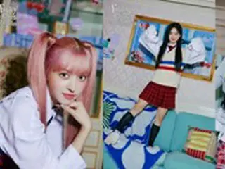 「NMIXX」リリー、ヘウォン、ジニ、3人3色のラブリーなビジュアル公開