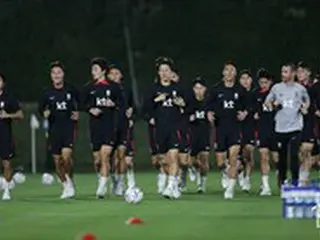 ＜カタールW杯＞韓国代表、2日目のトレーニングは開始15分のみメディア公開