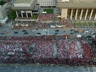 赤い悪魔、光化門広場でサッカー代表チームの街頭応援を推進＝韓国