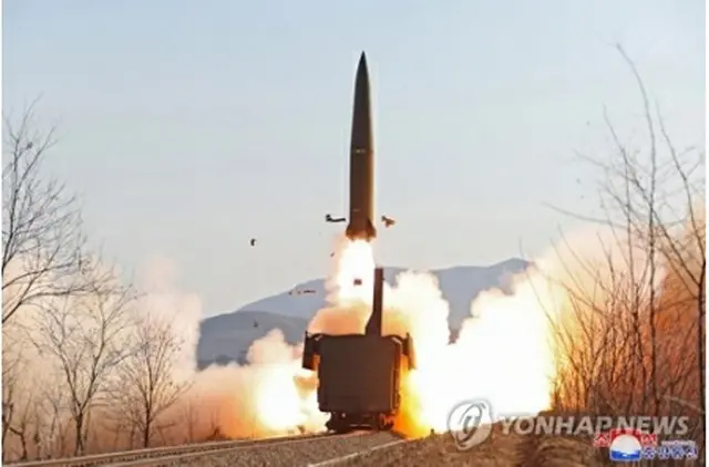 北朝鮮のミサイル（資料写真）＝（聯合ニュース）≪転載・転用禁止≫
