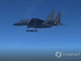 韓国軍　北のＩＣＢＭ発射に対抗し「精密誘導爆弾」訓練＝米と編隊飛行も